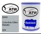 Preview: BMW, Columbia Silber Metallic, 204: 500ml Lackdose, von ATW Autoteile West.